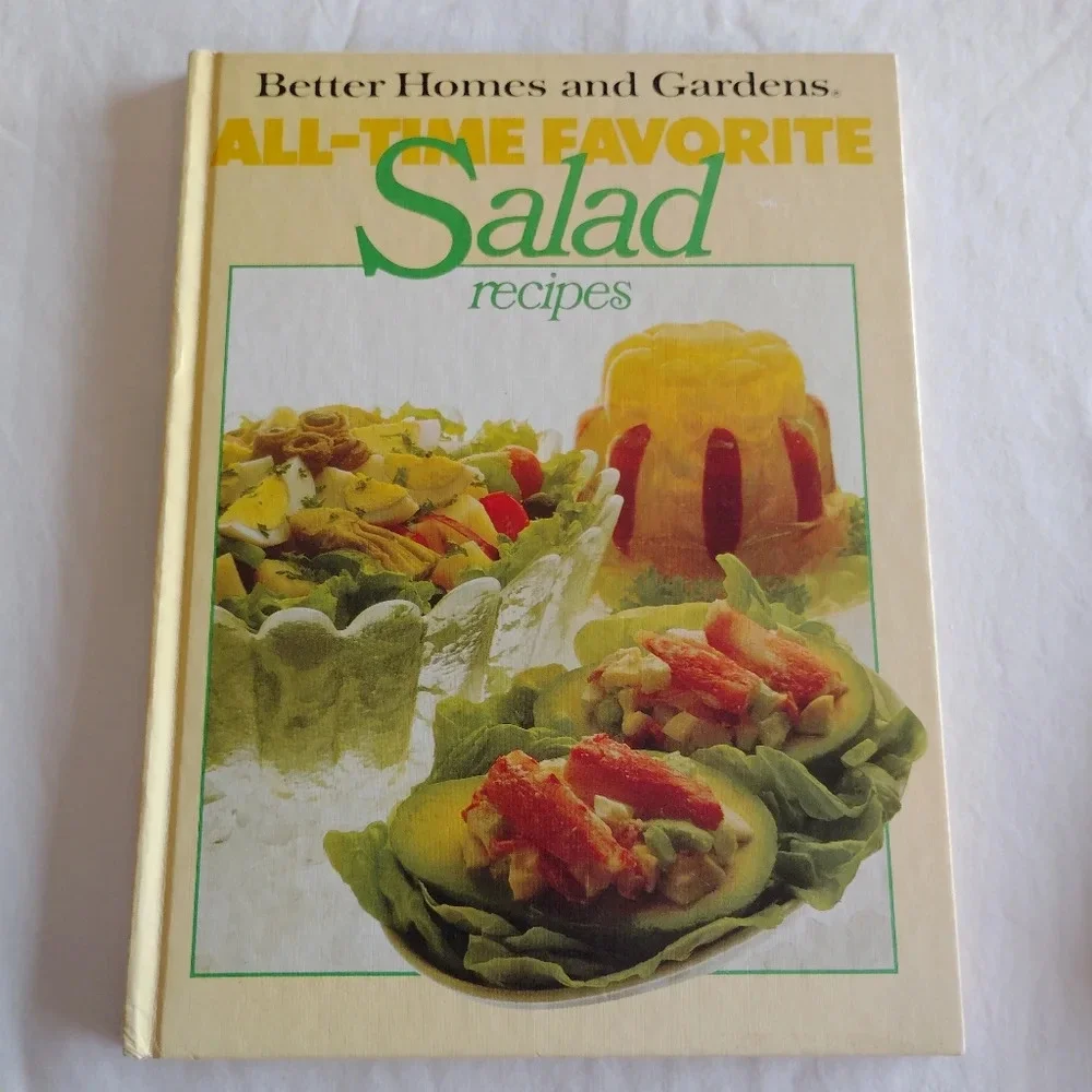 Vintage Better Homes & Gardens Vegetable and Salad Cookbooks 1977 1978 Recipes